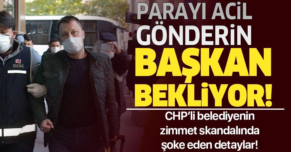 CHP'li Menemen Belediyesi'ndeki zimmet skandalının detayları belli oldu! " Acil ödeyin başkan para bekliyor"
