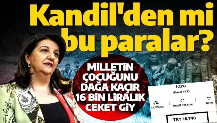 Açlık edebiyatı yapan HDP'li Pervin Buldan'ın 16 bin TL'lik ceketi sosyal medyada gündem oldu: Bu değirmenin suyu nereden geliyor