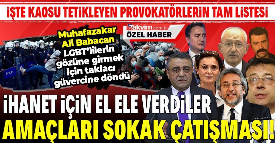 Mesele Boğaziçi değil sokak çatışması çıkarmak! CHP, HDP, DEVA, DHKPC, PKK provokatörlerinden kaos çağrısı