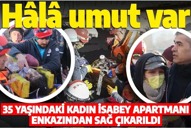 Son dakika: 205 saat sonra gelen mucize! Kahramanmaraş'ta bir vatandaş daha enkazdan kurtarıldı