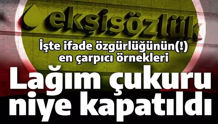 Ekşisözlük niçin kapatıldı? İşte PKK aygıtına dönüşmüş lağım çukurundan en çarpıcı 'ifade özgürlüğü' örnekleri