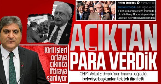 Aykut Erdoğdu'nun haraca bağladığı belediye başkanları konuştu: Kendisine açıktan para verdik