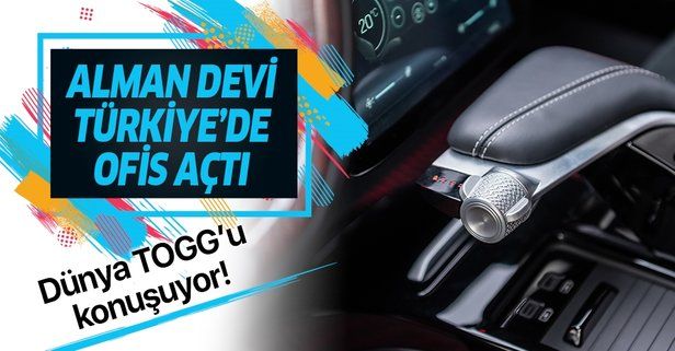 Yerli otomobil TOGG ilgiyi artırdı: Dünya devi Türkiye'de ofis açtı