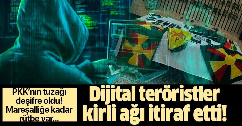Terör örgütü PKK'nın dijital çetesi Mezopotamia Hackers'ın 6 üyesi itirafçı oldu!