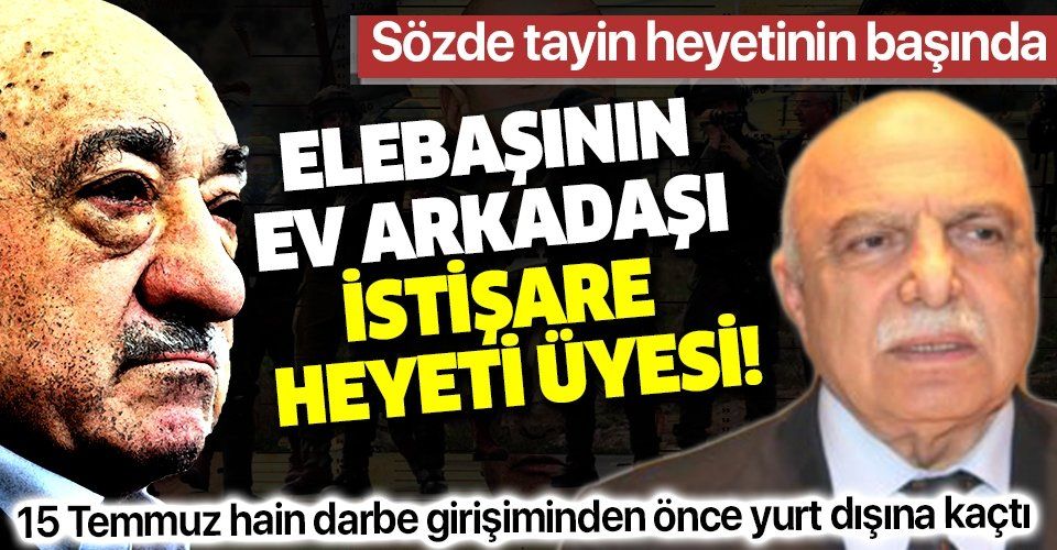 FETÖ'nün "karanlık kurul" üyeleri: FETÖ elebaşı Gülen'in ev arkadaşı sözde "istişare heyeti" üyesi Suat Yıldırım