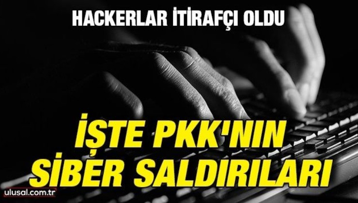Hackerlar itirafçı oldu: İşte PKK'nın siber saldırıları