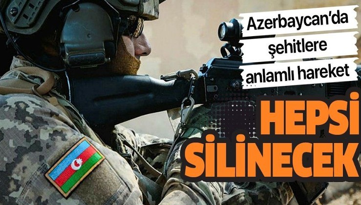 Azerbaycan'da şehit askerlerin ve hayatlarını kaybeden sivillerin kredi borçları silinecek