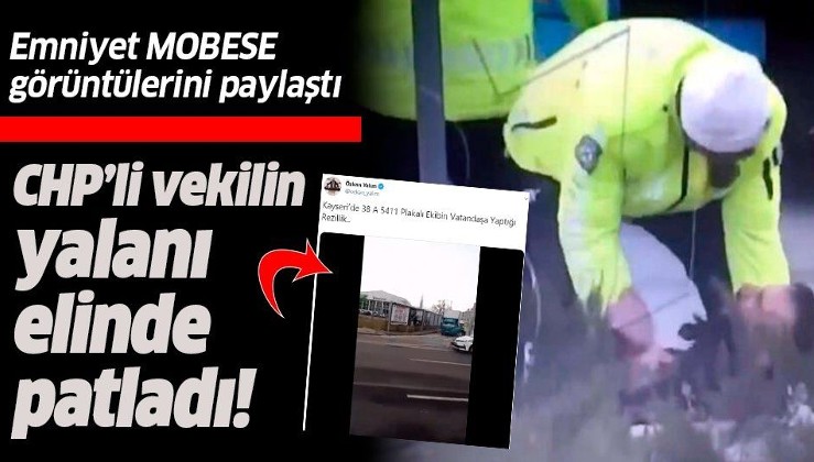 CHP'li vekil Özkan Yalım'ın "polis vatandaş dövdü" iddiası yalan çıktı! Emniyet'ten açıklama geldi.