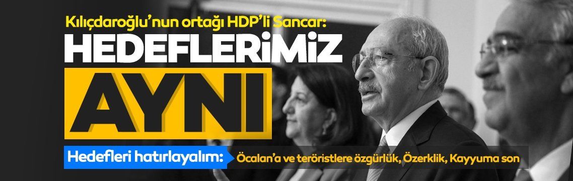 HDP resmen adayını açıkladı: PKK ve Öcalan konusunda CHPHDP arasında görüş ayrılığı yok: Hedeflerimiz örtüşüyor!