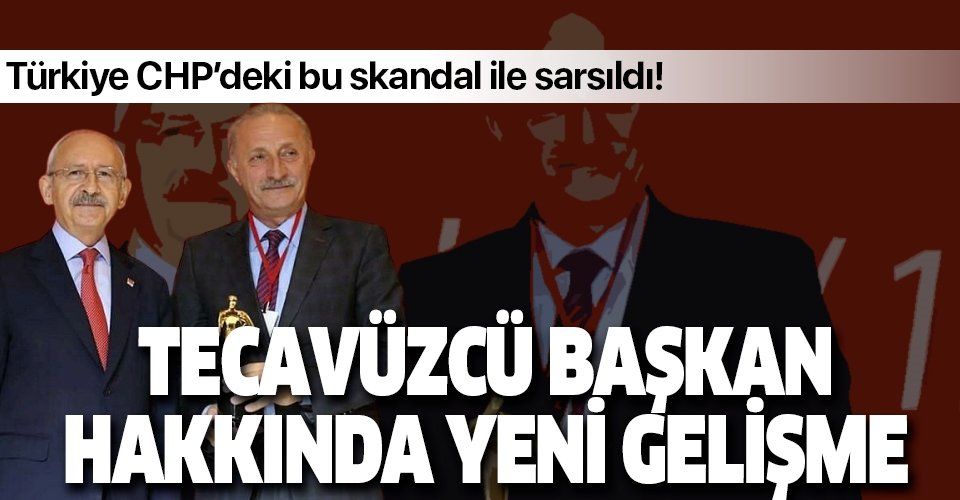 CHP'li Didim Belediye Başkanı Ahmet Deniz Atabay'ın tecavüz skandalında yeni gelişme!