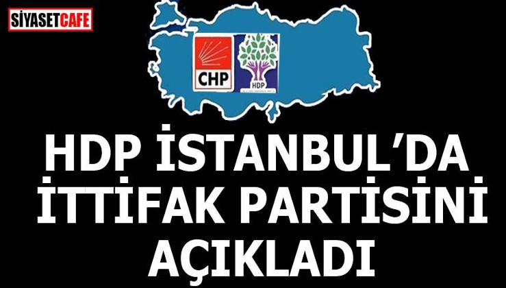 HDP İstanbul’da ittifak partisini açıkladı