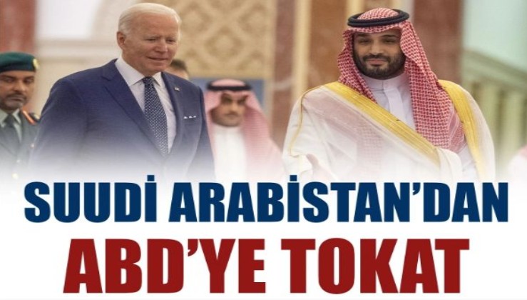 Suudi Arabistan'dan ABD'ye tokat