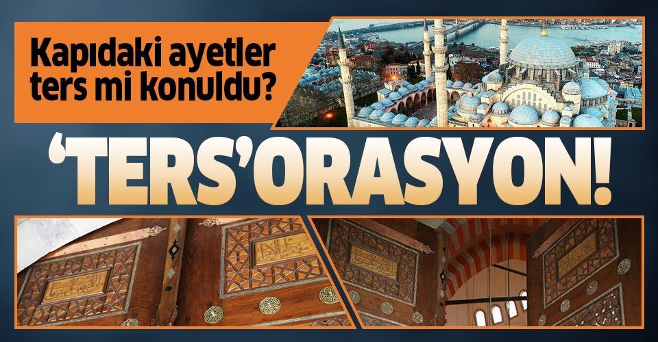 Süleymaniye Camisi'nde hatalı restorasyon!.