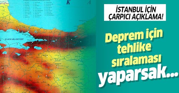 Deprem için çarpıcı açıklama! İstanbul'da ağır ve yıkıcı deprem beklenmiyor