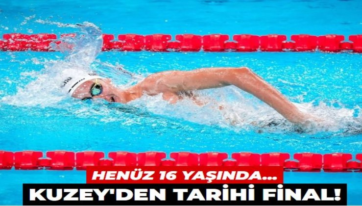 16 yaşındaki yüzücümüzden Olimpiyatlar'da tarihi başarı