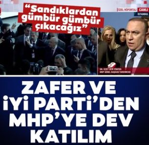 İYİ Parti ve Zafer Partisi'nde de istifa depremi! MHP'ye büyük katılım!