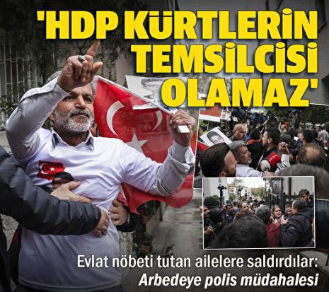 Diyarbakır aileleri HDP Genel Merkezi önünde!