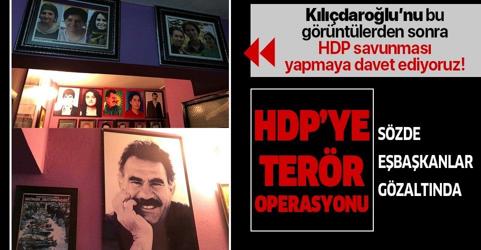 HDP il binasında örgütsel materyaller ele geçirildi! Sözde il eşbaşkanları Ömer Kulpu ve Fatma Ablay gözaltına alındı