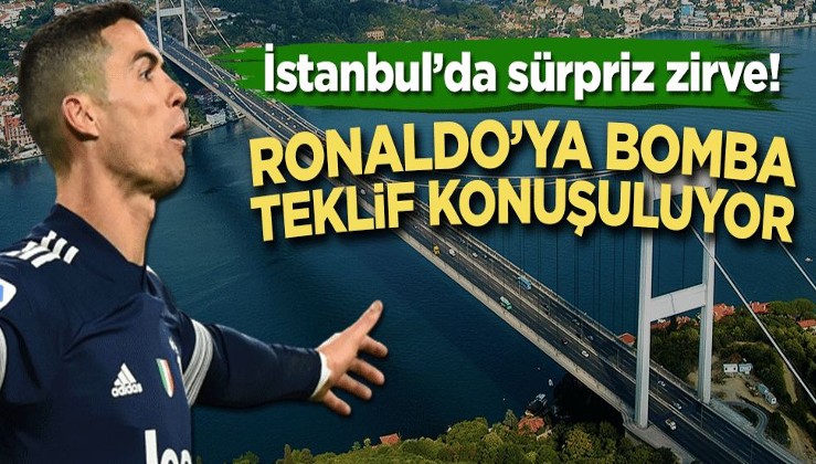 İstanbul’da sürpriz zirve! Cristiano Ronaldo'ya bomba teklif konuşuluyor