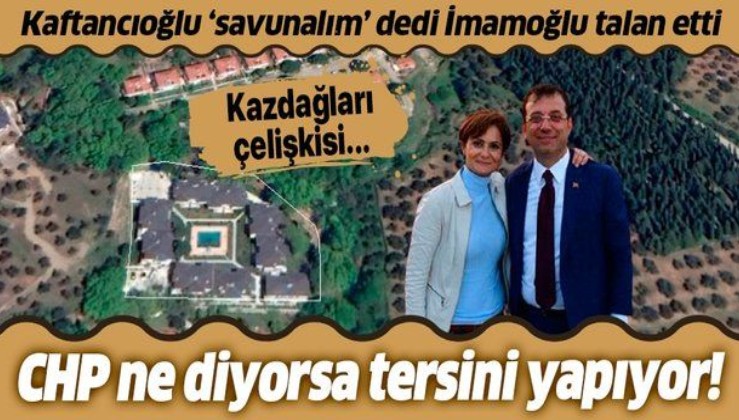 Canan Kaftancıoğlu “Kazdağları’nı savunalım” dedi! İmamoğlu Ailesi Kaz Dağları’nda ağaçları keserek 10 villa yaptı...