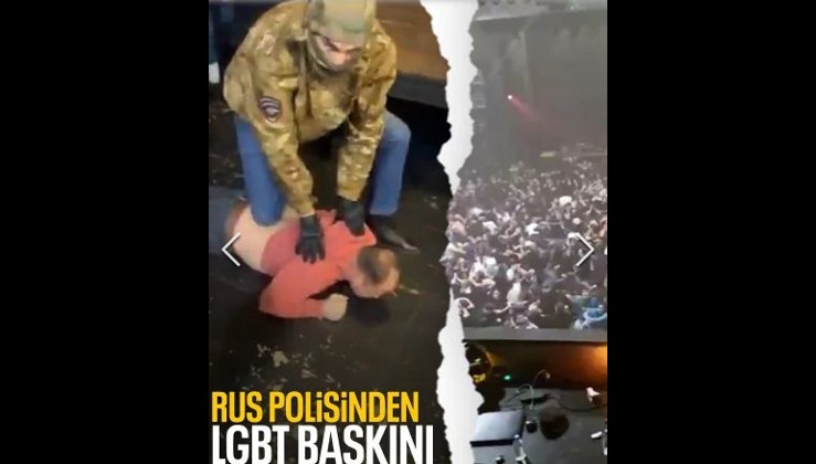 Rus polisinden LGBT propagandası yapan gece kulüplerine operasyon