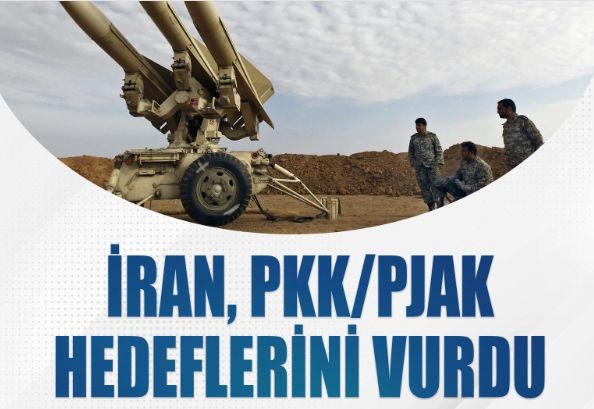 İran, PKK/PJAK hedeflerini vurdu