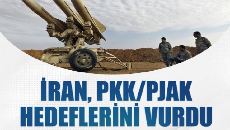 İran, PKK/PJAK hedeflerini vurdu