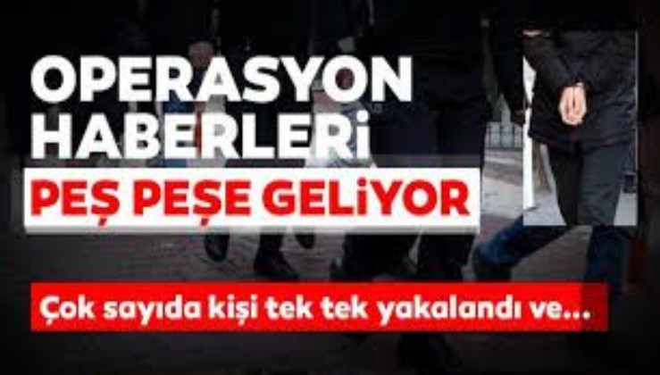 Son dakika: Ankara merkezli birçok ilde FETÖ/PDY operasyonu! Gözaltılar var