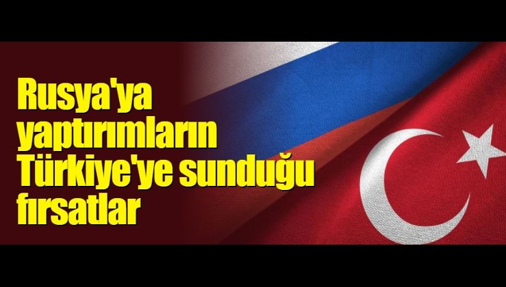 Rusya'ya yaptırımların Türkiye'ye sunduğu fırsatlar