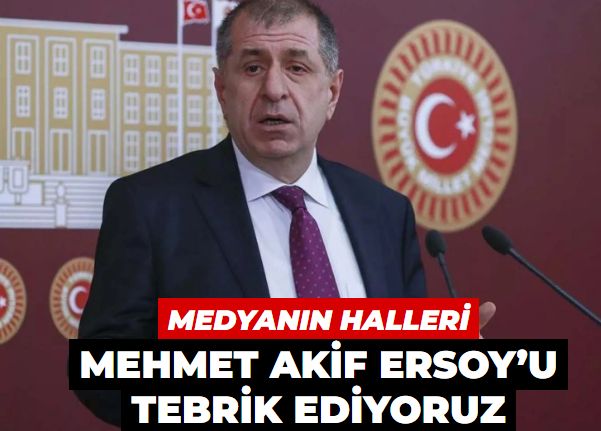 Aydınlık: Mehmet Akif Ersoy’u tebrik ediyoruz