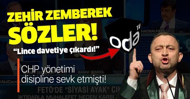 CHP tarafından disipline sevk edilen Ümit Kocasakal'dan zehir zemberek sözler: ODATV lince davetiye çıkardı!