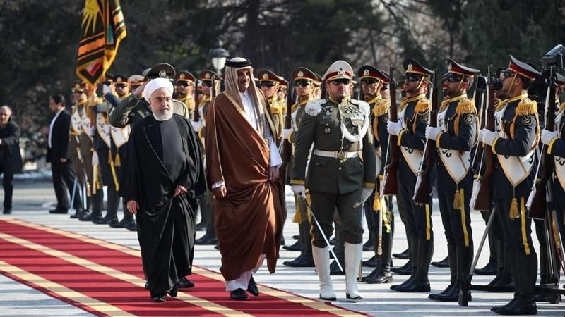Katar Emiri'nden İran'a sürpriz ziyaret