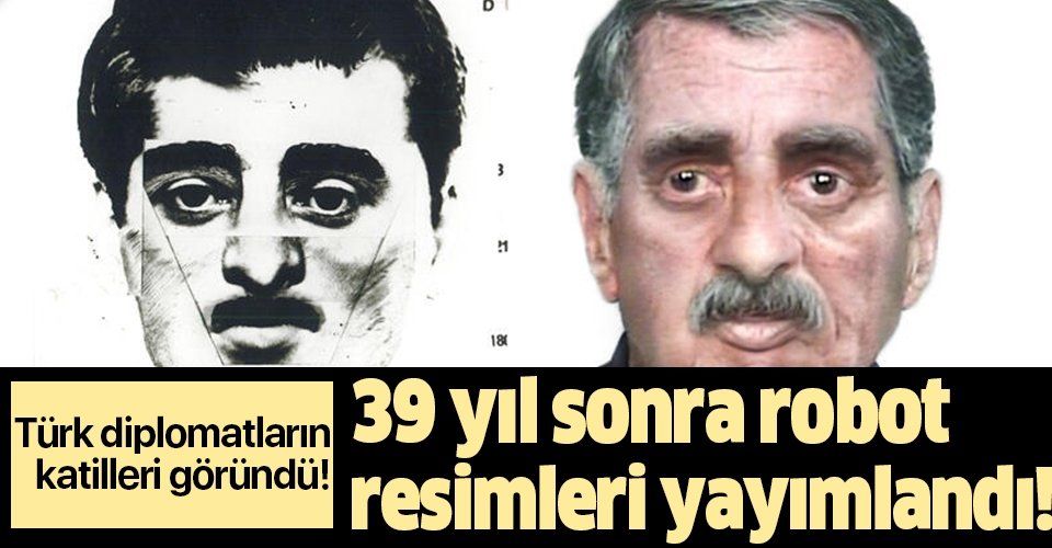 Avustralya Türk diplomatların katillerinin robot resimleri 39 yıl sonra yayımlandı.