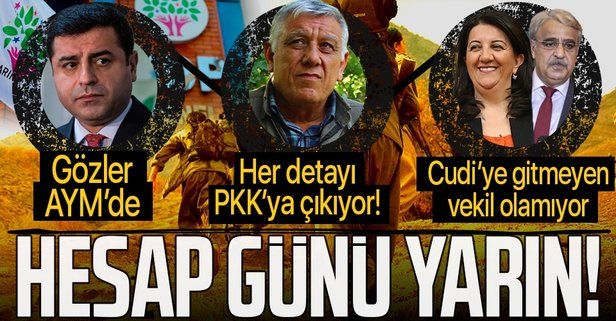 Terörün siyasi ayağı HDP için kritik gün yarın! Süreç nasıl işleyecek? İşte PKK belgeleri...