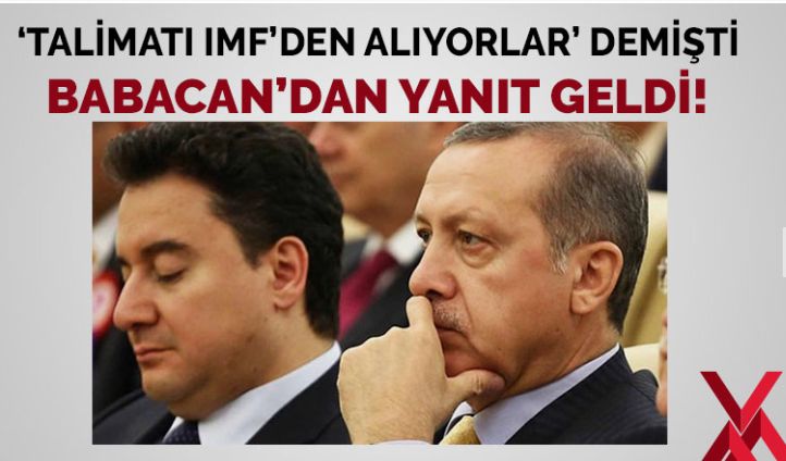 Ali Babacan’dan ‘bunlar faizciydi’ diyen Erdoğan’a yanıt