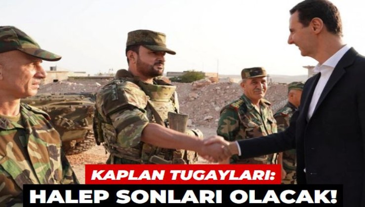 Kaplan Tugayları’ndan mesaj var: Halep sonları olacak!