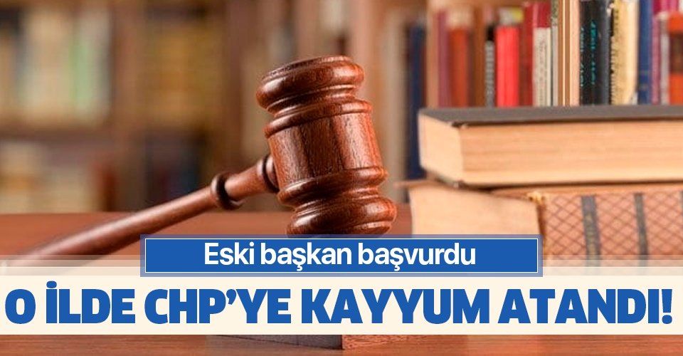 CHP Eskişehir il yönetimine kayyum atandı!.