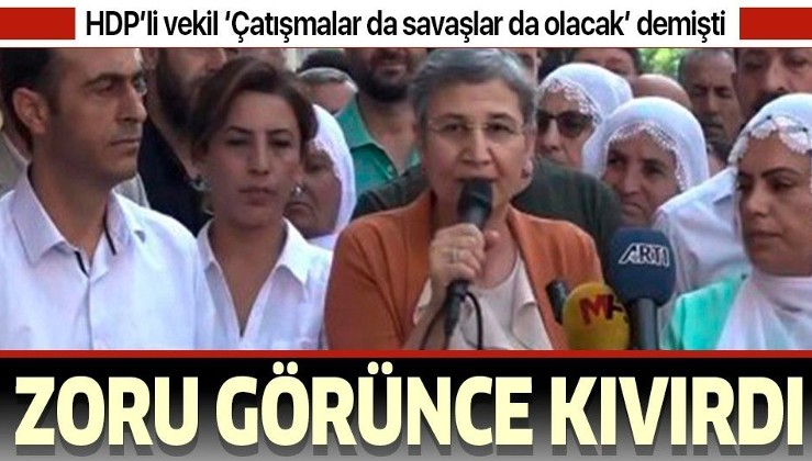 "Çatışmalar da olacak, savaşlar da olacak" diyen HDP'li vekil Leyla Güven kıvırdı: Sözlerim çarpıtıldı