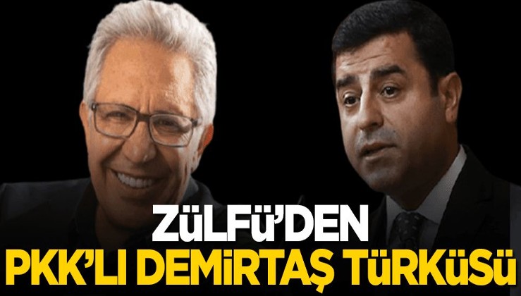 Zülfü’den PKK’lı Demirtaş türküsü!