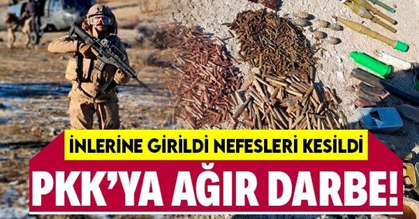 SON DAKİKA: Şırnak'ta PKK'ya ağır darbe: 5 terörist öldürüldü çok sayıda mühimmat ele geçirildi