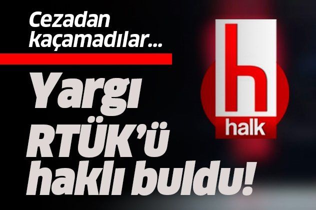 RTÜK açıkladı! Halk TV'ye 5 günlük yayın durdurma cezası...