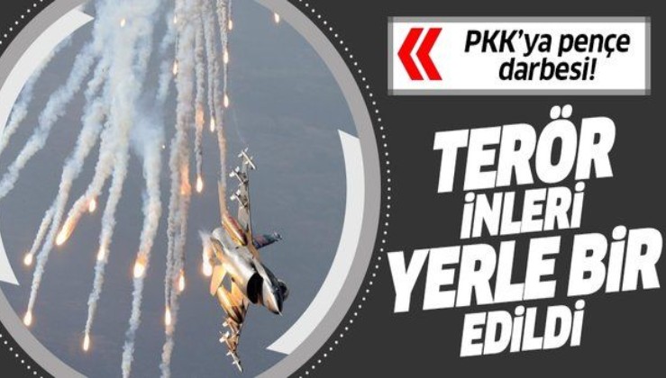 Son dakika: PKK'ya pençe darbesi! Terör inleri vuruldu.