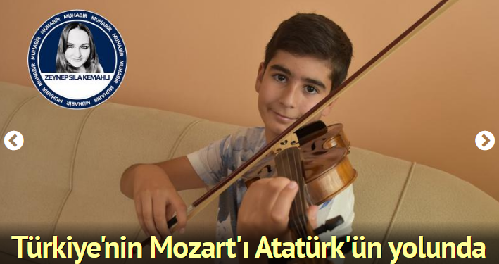 Türkiye'nin Mozart'ı Atatürk'ün yolunda