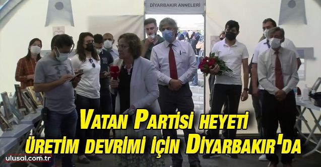 Vatan Partisi heyeti Diyarbakır'da: Köyleri ve Diyarbakır Anneleri'ni ziyaret ettiler