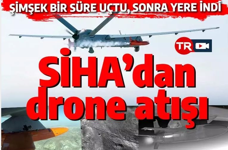 ANKA'dan atılan kamikaze drone yere başarıyla iniş yaptı: Yeni görevine hazır!