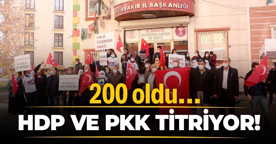 'Diyarbakır Anneleri'nin HDP önündeki evlat nöbetinde aile sayısı 200 oldu