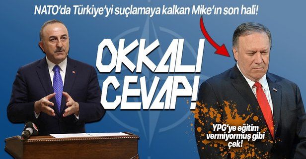 Türkiye'yi suçlayan ABD Dışişleri Bakanı Mike Pompeo'ya Mevlüt Çavuşoğlu'ndan sert yanıt
