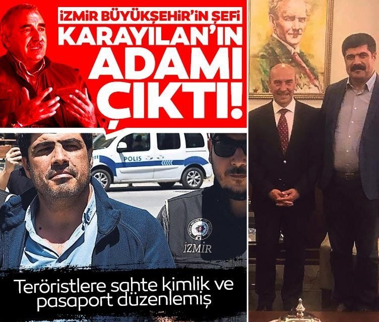 Son dakika | İzmir Belediyesi'nin PKK'lı şefi Karayılan'ın yakın adamı çıktı! Görevi PKK’lılara kimlik ayarlamak