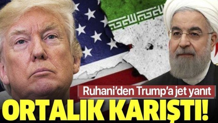 Son dakika: İran Cumhurbaşkanı Hasan Ruhani'den "Yeniden seçilirsem İran'la anlaşma yapacağım" diyen Trump'a yanıt
