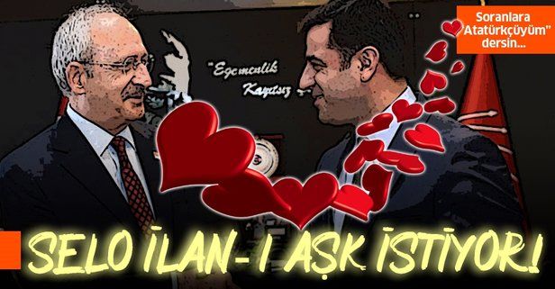 Demirtaş'tan Kılıçdaroğlu'na İlanı aşk çağrısı!